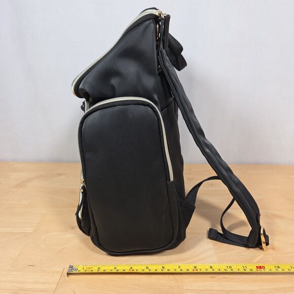 Austin Fowler Francesca Everyday Backpack FLAWED Gym Travel Bag Black - Picture 3 of 15